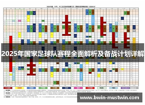 2025年国家足球队赛程全面解析及备战计划详解